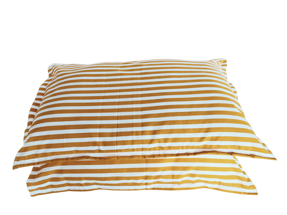 Pillow Covers - Strips Design - 19 x 28 inches (Pack of 2)