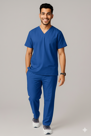 Regular Male Scub Suit - Royal Blue