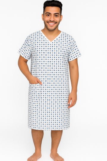 Patient Gown Unisex - Back Open - OT/ICU Gowns