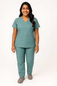 Regular Female Scrub Suit - Grey