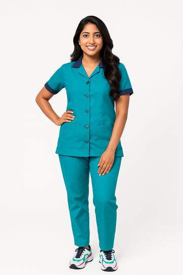 Female Nurse Uniform Teal