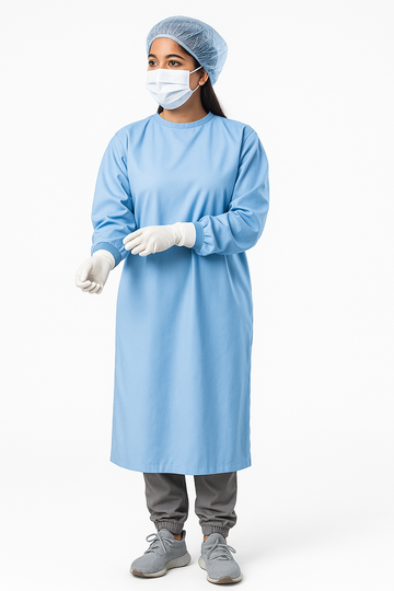 Isolation Gown Unisex - Blue