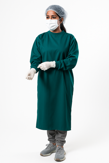 Isolation Gown Unisex - Green