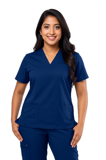 FlexiFit Female Scrub Top - Shapire