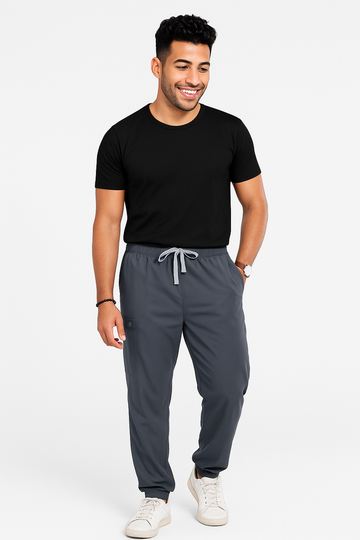 Male Underscrubs Half Sleeve - Black
