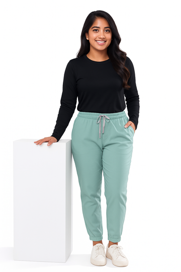 Female Underscrubs Full Sleeve - Balck