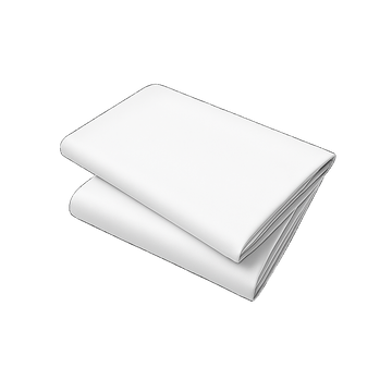 Bedsheets - Solids - 58 x 98 inches (Pack of 2)