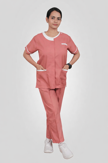Female Nurse Uniform NU1 - Mauve