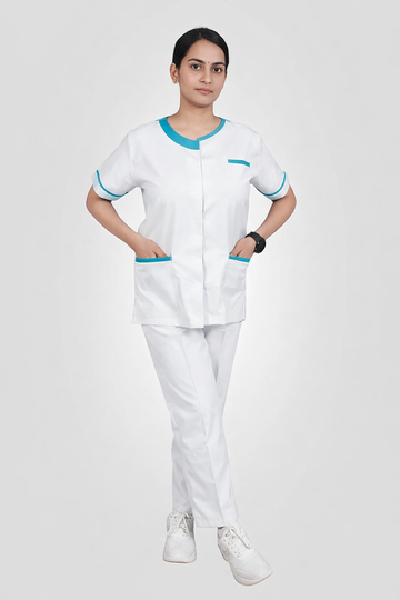 Female Nurse Uniform NU1 - White