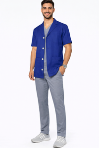 Lab Coat Unisex - Navy Blue