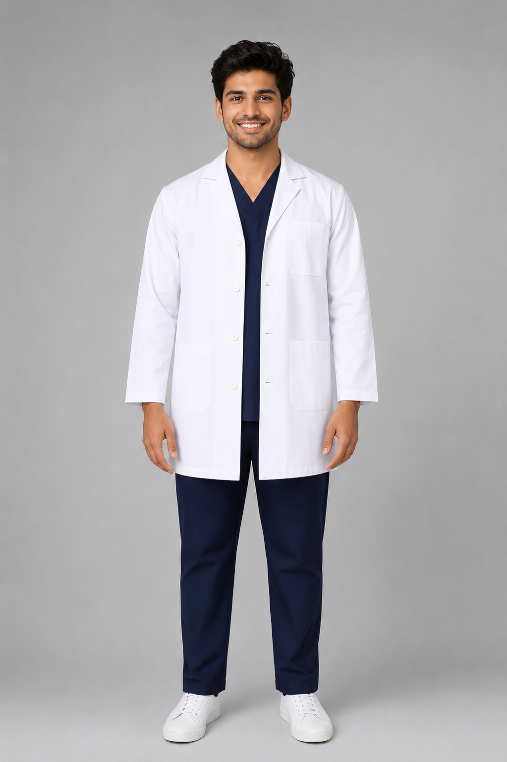 Doctor's Coat Male - White
