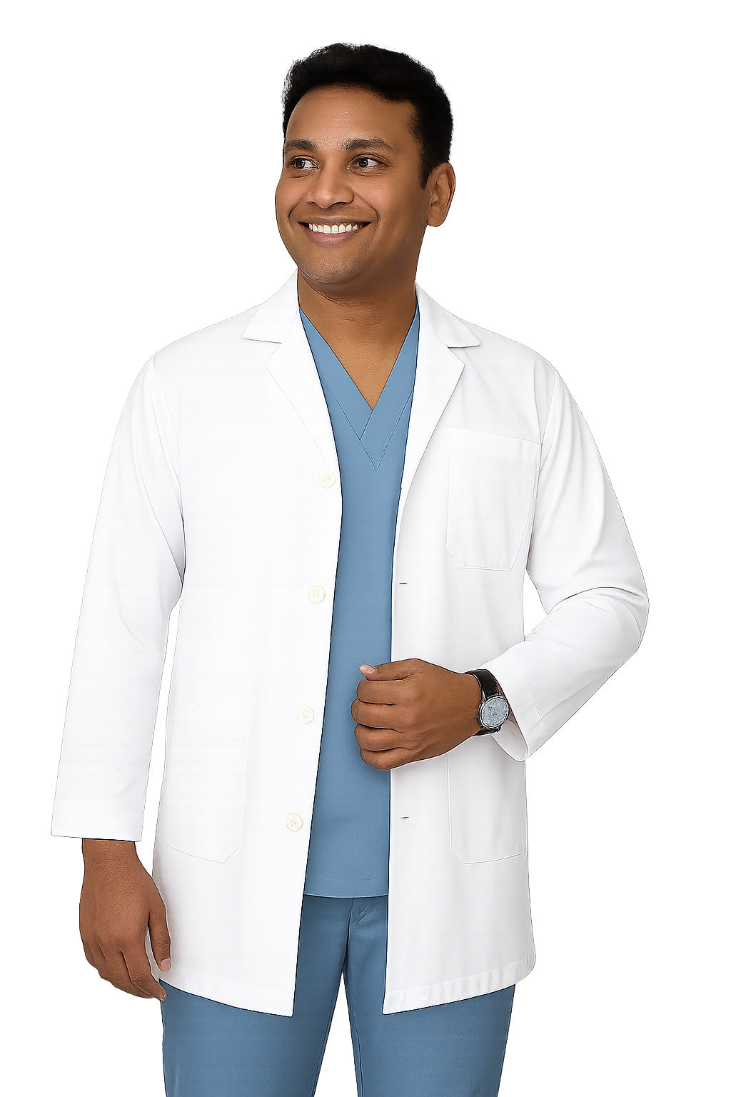 Doctor's Coat Male - White