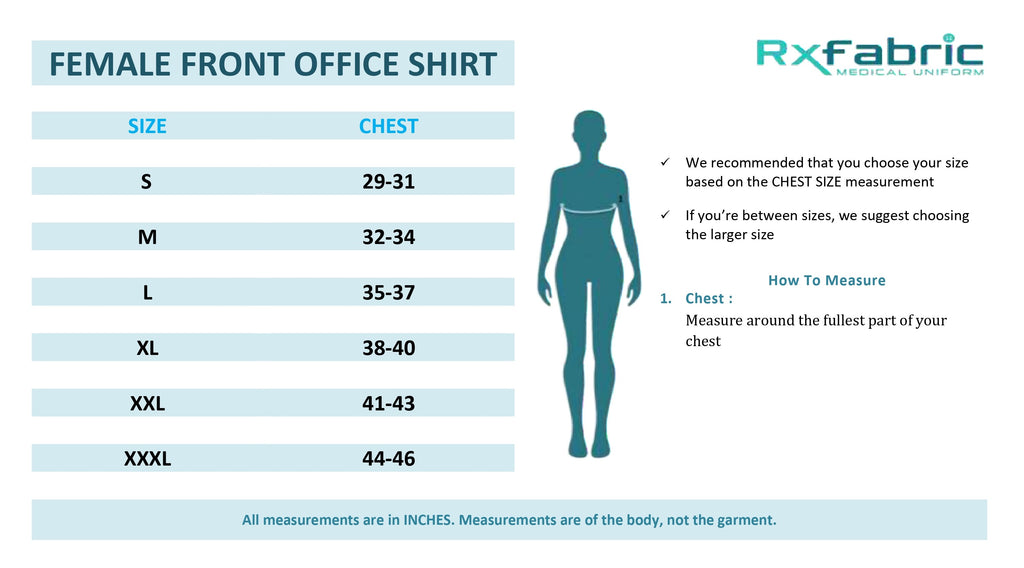 Product Size Chart