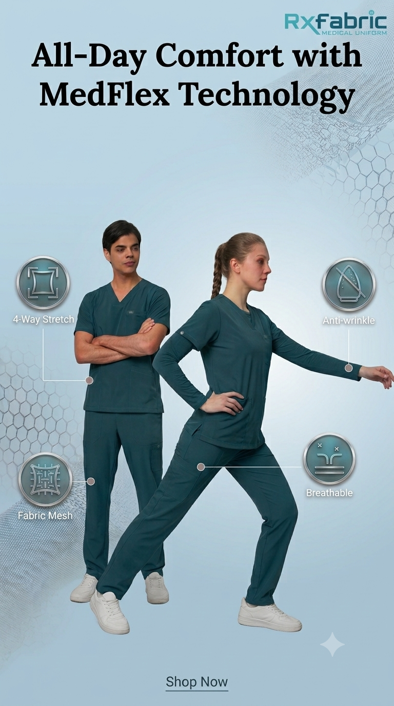 MedFlex 4X Stretch Scrubs