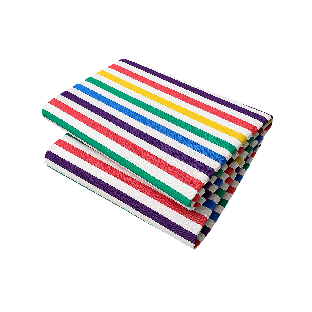 Bedsheets - Multicolor Strips Design - 58 x 98 inches (Pack of 2)