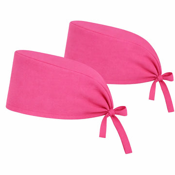 Unisex Scrub Cap (Pack of 2 Pcs) - Pink