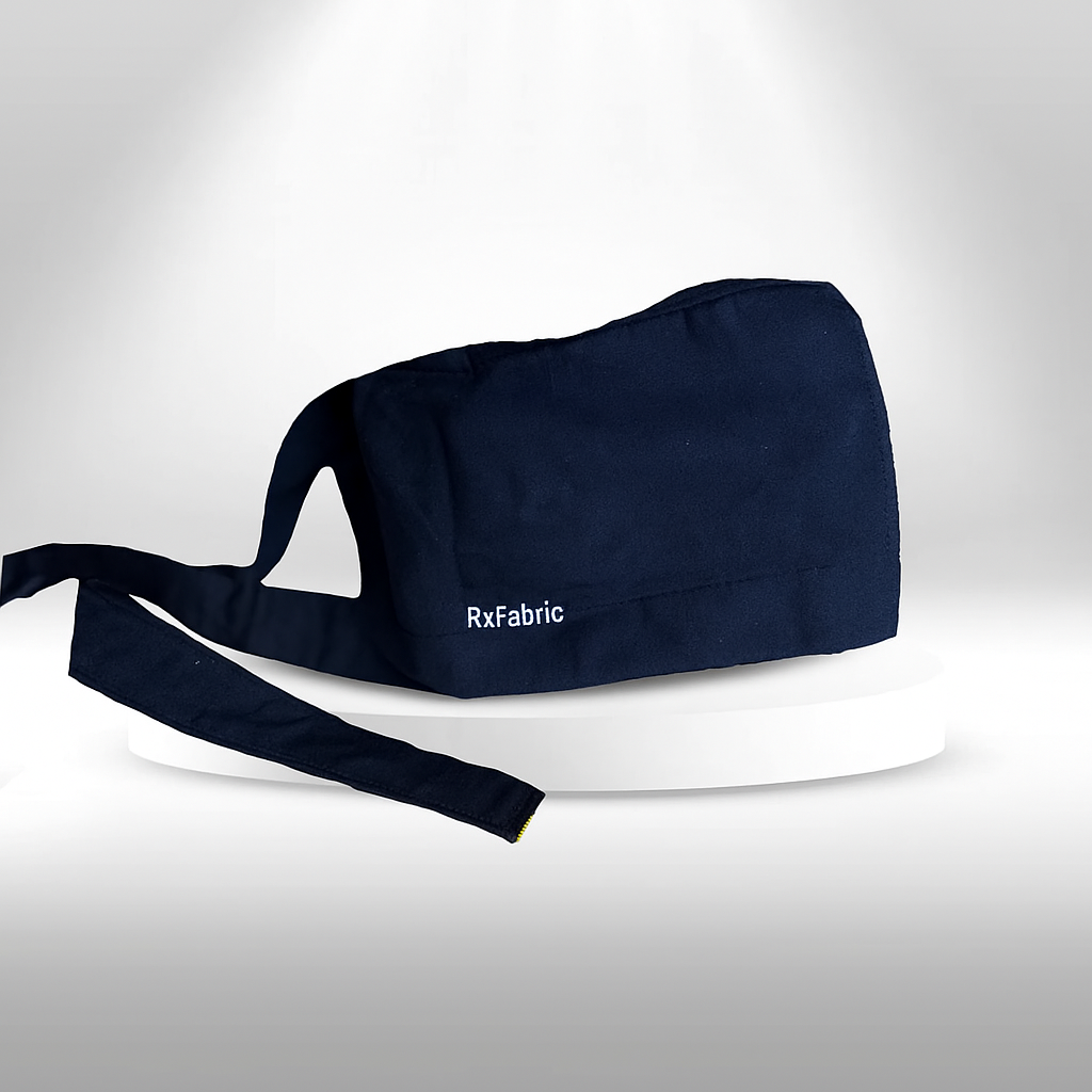 UniSex Scrub Headwear  Pack of 2Pcs -Navy Blue
