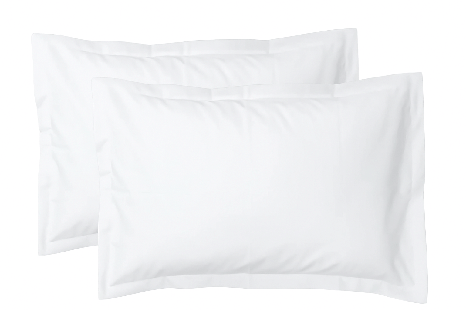 Pillow Covers White 21 Inch x 28 Inch (Pack of 2)