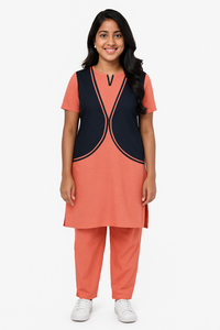 Support Crew Designer Suit Female - Red