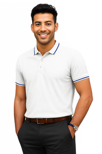 Men's Polo T-Shirt - White