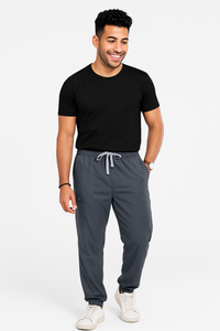 Male Underscrubs Half Sleeve - Black