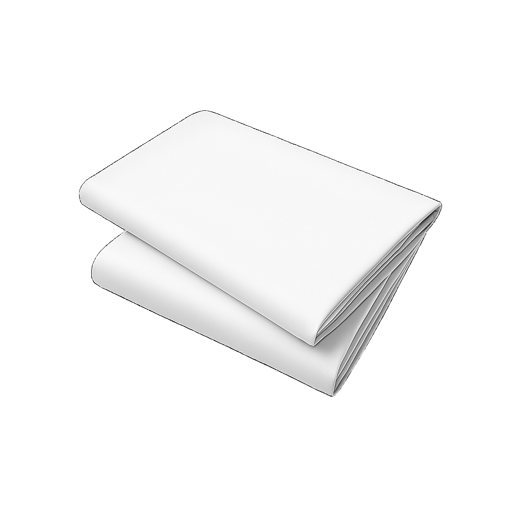 Bedsheets - Solids - 58 x 98 inches (Pack of 2)